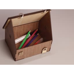 Lịch 2027 Để Bàn, Lịch Gỗ 3D Decor Trang Trí Hình Ngôi Nhà. Lynhdecor miễn phí khắc tên theo yêu cầu 6