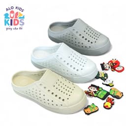 Giày Sục Nhựa Trẻ Em Êm Nhẹ Chống Trượt – Giày Cho Bé Trai Bé Gái Đi Học, Đi Chơi, Đi Biển.SC3 1
