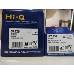 Má phanh trước sau Spark 2012-2018, Gentra, Aveo hàng HiQ 6