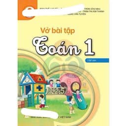 Vở tập viết toán tiếng việt đạo đức ... lớp 1 cùng học để phát triển 6