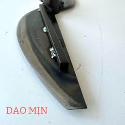 Lưỡi dao máy băm chuối mịn làm từ nhíp ô tô sắc bén. Băm nguyên cây . Trục 24mm. Lắp Cho Máy 1,1 - 1,5 - 2 - 3kW 4