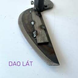 Lưỡi dao máy băm chuối mịn làm từ nhíp ô tô sắc bén. Băm nguyên cây . Trục 24mm. Lắp Cho Máy 1,1 - 1,5 - 2 - 3kW 5