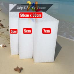 Mút xốp dẻo cho cắm hoa cây giả 50x50cm, dày 3/5/7cm, chất lượng cao. 4