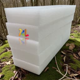 Bán sỉ 50 Miếng Xốp Foam 5x15cm dày từ 3-7cm, lý tưởng cho việc cắm 1-5 bông hoa sáp, nhũ, khô, lụa. 6