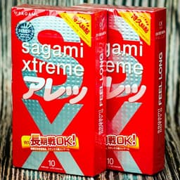 Bao Cao Su Sagami Xtreme Feel Long, Thiết kế siêu mỏng, gân gai nhỏ, truyền nhiệt nhanh, Hộp 10 cái 4