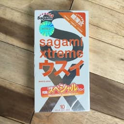 Bao cao su Sagami Xtreme SuperThin, Thiết kế siêu mỏng, co giãn tạo cảm giác chân thật, Hộp 10 cái 7