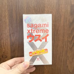 Bao cao su Sagami Xtreme SuperThin, Thiết kế siêu mỏng, co giãn tạo cảm giác chân thật, Hộp 10 cái 9