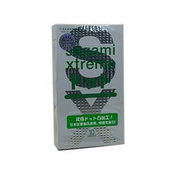 Bao Cao Su Sagami Xtreme White, Thiết kế siêu mỏng, Gân gai, truyền nhiệt nhanh, Hộp 10 cái 3