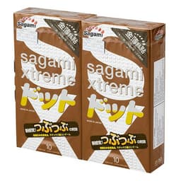 Bao cao su Sagami Xtreme Feel Up, Thiết kế siêu mỏng, có gân gai nhỏ, ôm sát, Hộp 10 cái 6