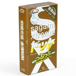 Bao cao su Sagami Xtreme Feel Up, Thiết kế siêu mỏng, có gân gai nhỏ, ôm sát, Hộp 10 cái 4