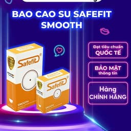 Bao cao su Safefit Smooth, Thiết kế siêu mỏng, kiểu truyền thống, ôm sát, nhiều gel bôi trơn hơn 8