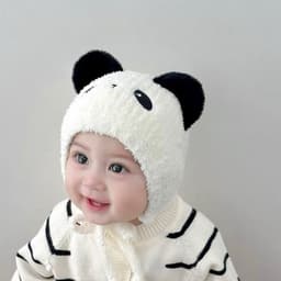 Mũ Len Thú Cưng Dễ Thương Cho Bé Sơ Sinh – 5 Màu Ngọt Ngào 🎀🎀FREESHIP🎀🎀 2