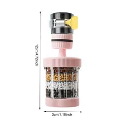 Đầu vòi lọc nước 6 lớp MỚI 360° Xoay vòi đa năng [FREESHIP] Máy sục khí Splash Vòi trộn Bubbler cho phòng tắm nhà bếp 3