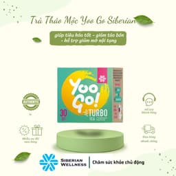 [Combo 5] Hộp Trà thảo mộc YooGo Turbo Hỗ trợ táo bón , Hộp 30 gói 5