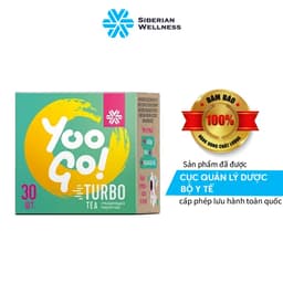 [Combo 2] Trà YooGo Turbo Tea Hỗ trợ giảm cân, làm sạch ruột, 60 gói 3