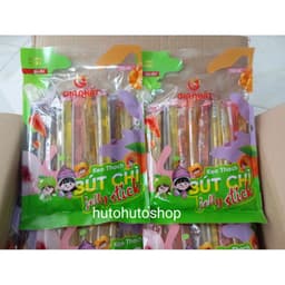 Túi Thạch Bút Chì Jelly Stick Gia Nhật Đủ Vị Trái Cây – Dẻo Ngon Mát Lạnh – Ăn Vặt Hot Trend | Hutohutoshop 3