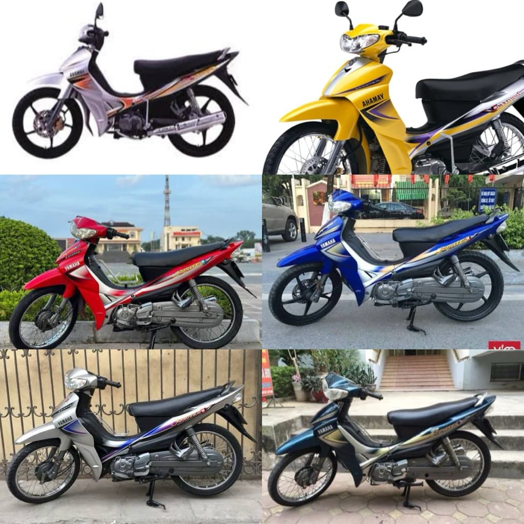  Dàn áo Jupiter V chính hãng có rất nhiều màu cho khách lựa chọn