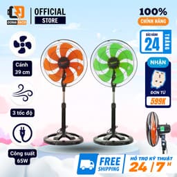 Quạt lửng senko LTS1636 / LTS1631 7 cánh,thân sắt công xuất 65w 3 cấp gió bảo hành chính hãng 24 tháng 1