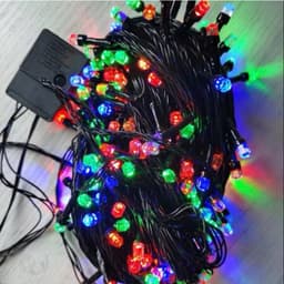 Đèn Led Kim Cương 20-40m đa sắc, 7-8 chế độ lung linh, lý tưởng trang trí dịp Tết và Noel 2027: 5
