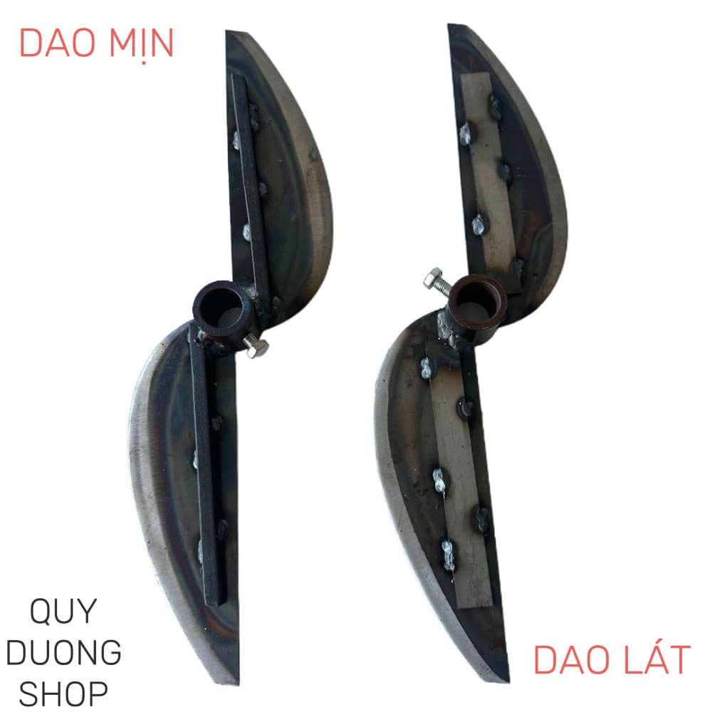 Lưỡi dao máy băm chuối mịn làm từ nhíp ô tô sắc bén. Băm nguyên cây . Trục 24mm. Lắp Cho Máy 1,1 - 1,5 - 2 - 3kW