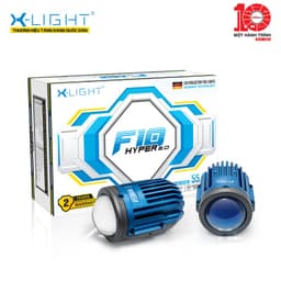 Bi Gầm GTR X-Light F10 Hyper 2.0 chính hãng, bản nâng cấp 2025, chip Osram 55W, ánh sáng 5000K 2