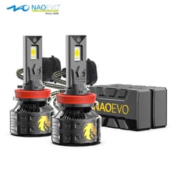 Bóng Led Xlight Naoevo S8 Pro 70W siêu sáng (4300K/5800K) tản nhiệt đồng (Chân H4 H7 H11 9005 9012) 5