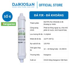 Lõi khoáng cao cấp Kangaroo Nano Carbon, Mineral, FIR, ORP, Hydrogen - Hàng Chính Hãng 3