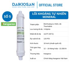 Lõi khoáng cao cấp Kangaroo Nano Carbon, Mineral, FIR, ORP, Hydrogen - Hàng Chính Hãng 2