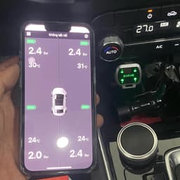 Cảm biến áp suất lốp iCar C33 (Ellisafe) gắn tẩu sạc, kết nối điện thoại - LuxuryCars 9