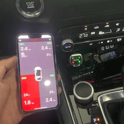 Cảm biến áp suất lốp iCar C33 (Ellisafe) gắn tẩu sạc, kết nối điện thoại - LuxuryCars 5