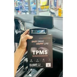Cảm biến áp suất lốp iCar TN405 (Ellisafe) màn hình năng lượng mặt trời đặt taplo - LuxuryCars 9
