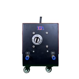 Máy vệ sinh đường ống chiller, bình ngưng bằng chổi xoay kết hợp bơm nước 3
