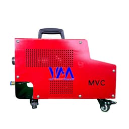 Máy vệ sinh đường ống chiller, bình ngưng bằng chổi xoay kết hợp bơm nước 5