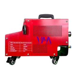 Máy vệ sinh đường ống chiller, bình ngưng bằng chổi xoay kết hợp bơm nước 4