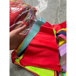 combo 100 cờ dây nheo, cờ dây tam giác trang trí tết, sự kiện (giá tốt) 3