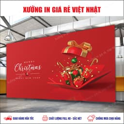 Phông NOEL_GIÁNG SINH in theo yêu cầu_ Mẫu sẵn_Mẫu thiết kế_In lấy ngay 9
