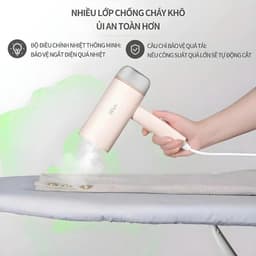 Bàn là hơi nước cầm tay Seka công suất 1200W bình chứa 170ml nước, là mọi loại vải 7