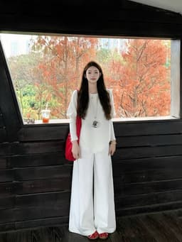 [Sẵn] Áo Len Nữ Trễ Vai Form Rộng Dài Tay Tiểu Thư Sang Chảnh, Áo Lệch Vai Bigsize Chubby Đi Đà Lạt Thu Đông Chali AL295 5