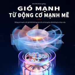<NEW> Máy Thổi Phản Lực Turbofan Không Dây Động Cơ không Chổi Than, Thổi Lá, Máy Thổi Bụi 910-909, Chân Phổ Thông 8