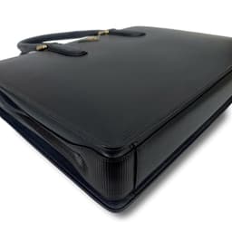 Cặp xách nam BOSHI vân tăm, Cặp da công sở cao cấp, Túi đựng laptop có dây đeo chéo, Cặp đi làm lịch lãm, sang trọng 5