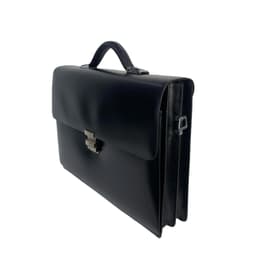 Cặp da nam công sở Milord cao cấp, Cặp xách doanh nhân da thật đựng laptop 15 inch, Túi xách nam lịch lãm chính hãng 6