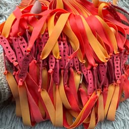 5-10 bộ Dây latex 1.0mm 2 lớp đỏ dài 22cm . dây thun cao su cao cấp kháng lực tốt cực bền , dây dài 22cm ( Hàng sịn ) 8