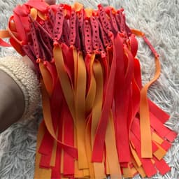 5-10 bộ Dây latex 1.0mm 2 lớp đỏ dài 22cm . dây thun cao su cao cấp kháng lực tốt cực bền , dây dài 22cm ( Hàng sịn ) 1
