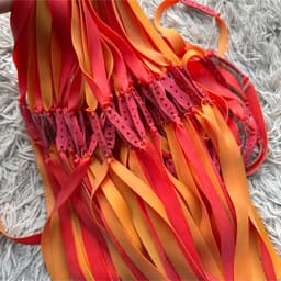 5-10 bộ Dây latex 1.0mm 2 lớp đỏ dài 22cm . dây thun cao su cao cấp kháng lực tốt cực bền , dây dài 22cm ( Hàng sịn ) 6