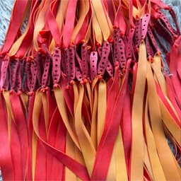 5-10 bộ Dây latex 1.0mm 2 lớp đỏ dài 22cm . dây thun cao su cao cấp kháng lực tốt cực bền , dây dài 22cm ( Hàng sịn ) 7