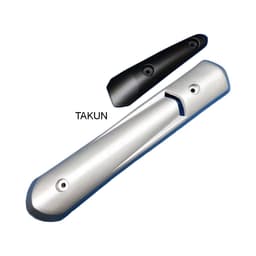 Bass ốp che pô ống xả xe SIRIUS xăng cơ... Bạc 2