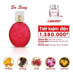 Nước hoa nữ (Good Girl, Trust, So sexy, Very Sexy, Omnia, Delina, Chance...) - NGỌT NGÀO, QUYẾN RŨ, SANG TRỌNG (50ML) 2