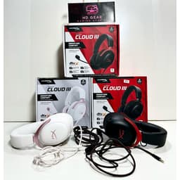 Tai nghe có dây HyperX Cloud III (cloud 3)| Thoải Mái Tuyệt Đối | Âm Thanh Vòm DTS:X | Micro 10mm Khử Ồn 1