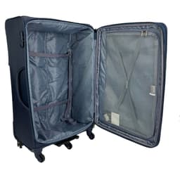 Vali Vải Du Lịch Cao Cấp LEAVES KING Size 28 Chính Hãng, Bánh Kép Xoay 360 Độ, Khóa Số TSA An Toàn 4