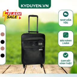 Vali Kéo Da GIORGIO ARMANI Cao Cấp, Vali Du Lịch Size 20 Cabin, Phong Cách Doanh Nhân Sang Trọng, Bánh Xe 360 Độ 1